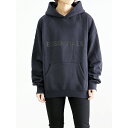 送料無料 トップス FEAR OF GOD FOG ESSENTIALS フィアオブゴッド エッセンシャルズ FRONT LOGO HOODIE / ネイビー 返品交換不可