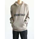 送料無料 トップス FEAR OF GOD FOG ESSENTIALS フィアオブゴッド エッセンシャルズ FRONT LOGO KNIT HOODIE / トープ 返品交換不可(4)
