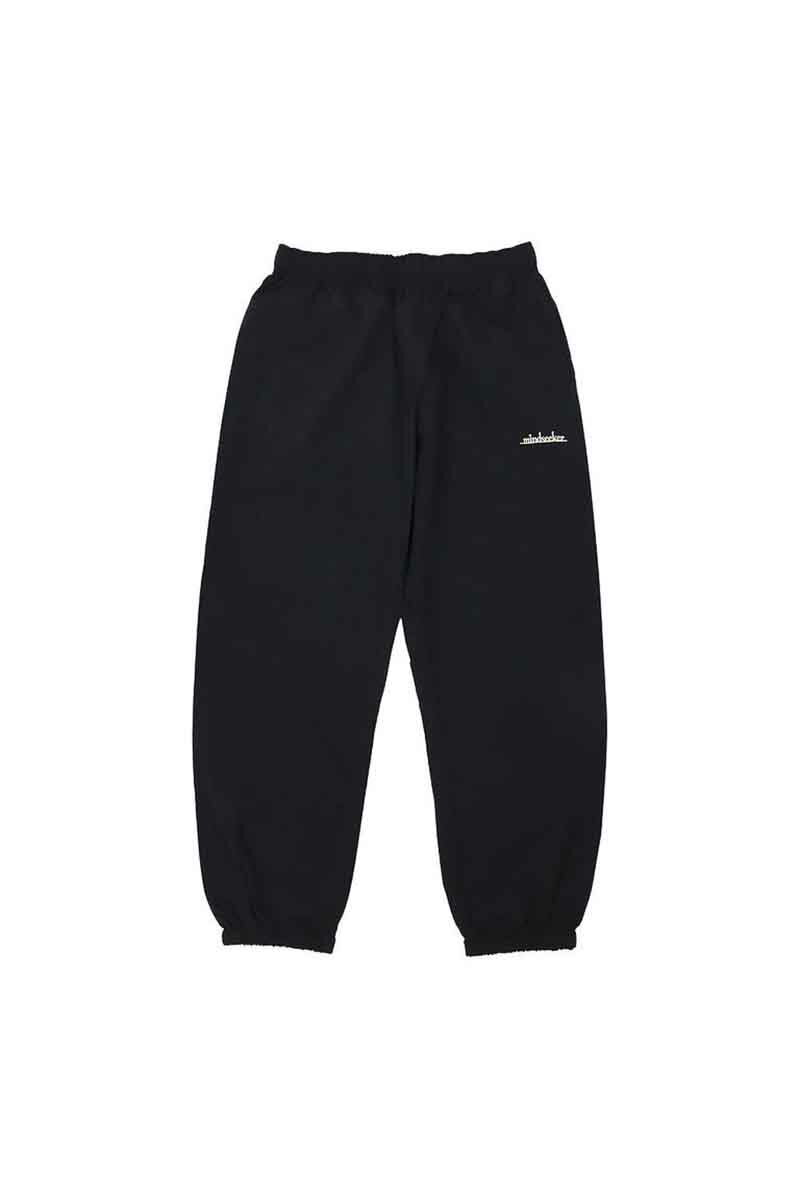 送料無料 ボトムス mindseeker マインドシーカー Heart Nylon Pants / ブラック