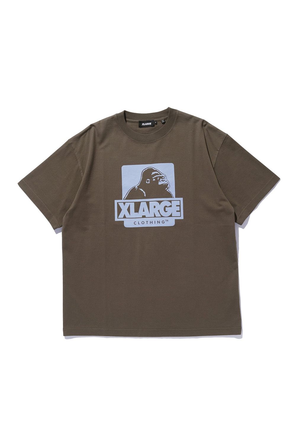 Rakuten - トップス XLARGE エクストララージ ［ラスト1点 サイズL］OG BOX S/S TEE / ブラウン 返品交換不可