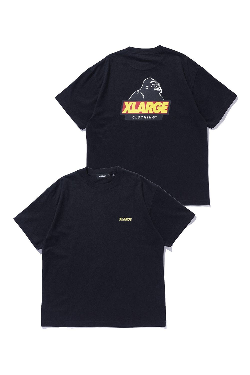 樂天商城 - トップス XLARGE エクストララージ SLANTED OG S/S TEE / ブラック 返品交換不可