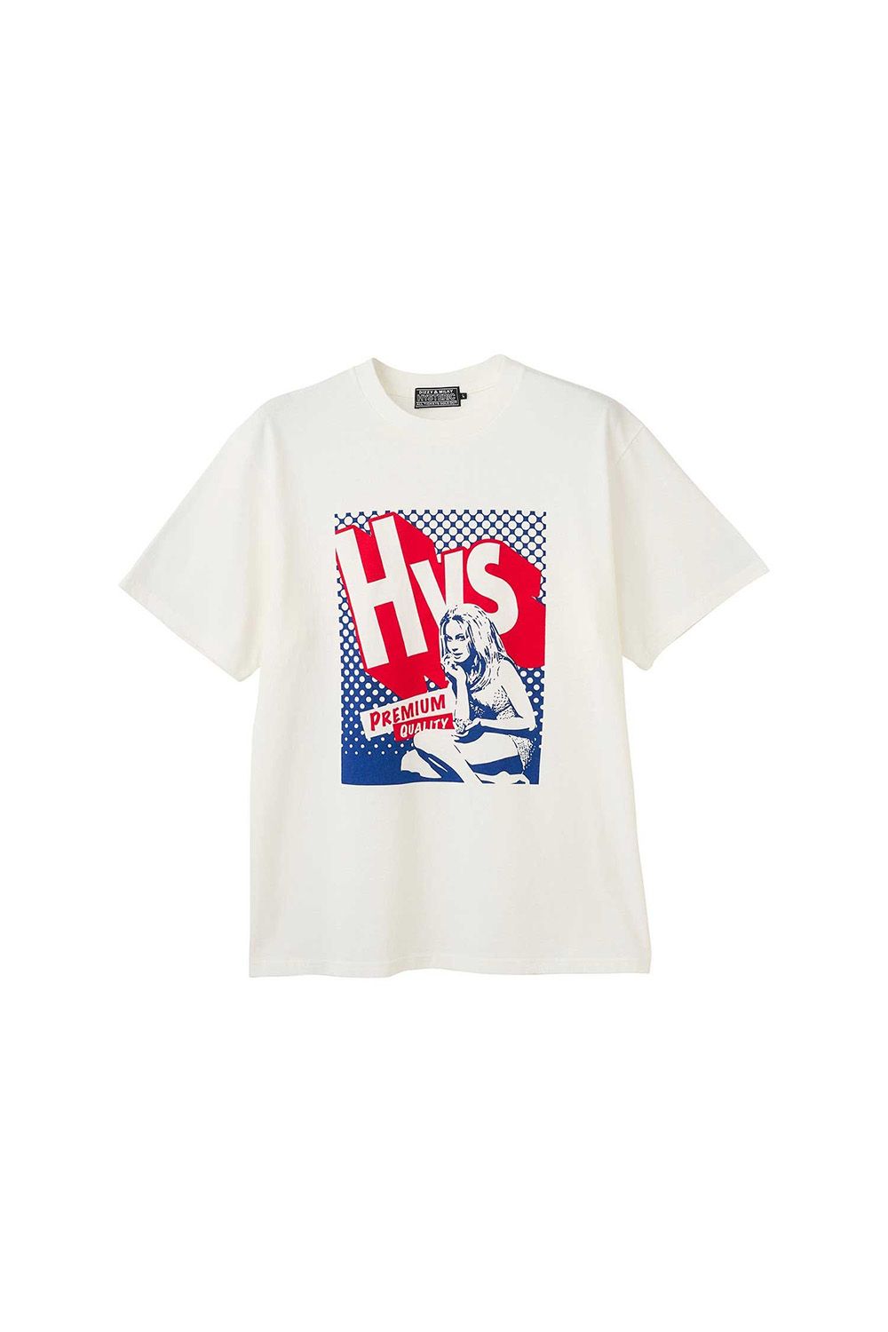 Rakuten - 送料無料 トップス HYSTERIC GLAMOUR ヒステリックグラマー HYS SURF PREMIUM QUALITY Tシャツ / ホワイト 返品交換不可
