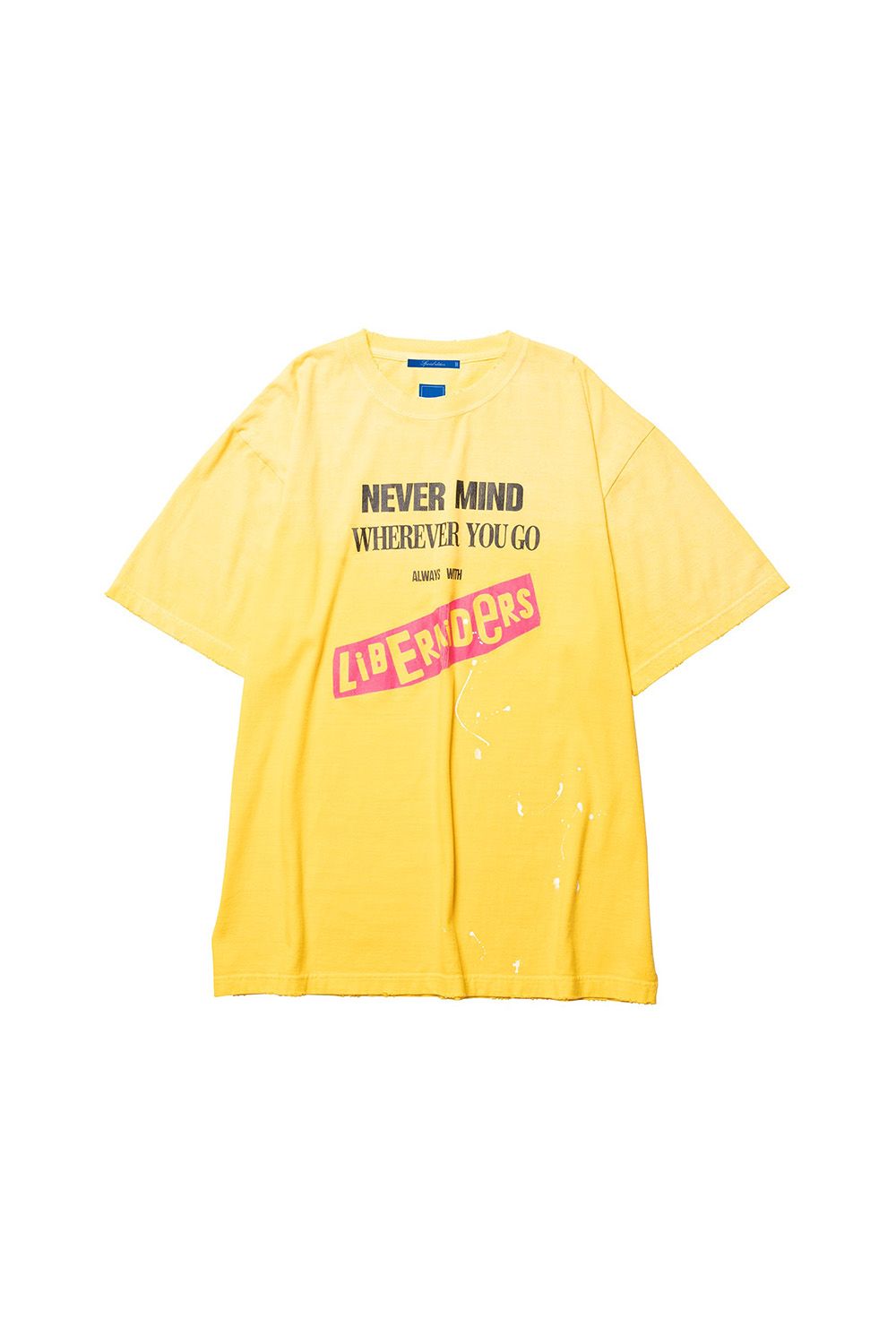 Rakuten - トップス liberaiders リベレイダース FADED PUNK LOGO TEE / イエロー 返品交換不可