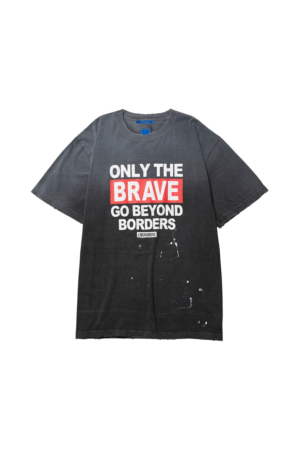 乐天商城 - トップス liberaiders リベレイダース FADED BRAVE TEE / ブラック 返品交換不可