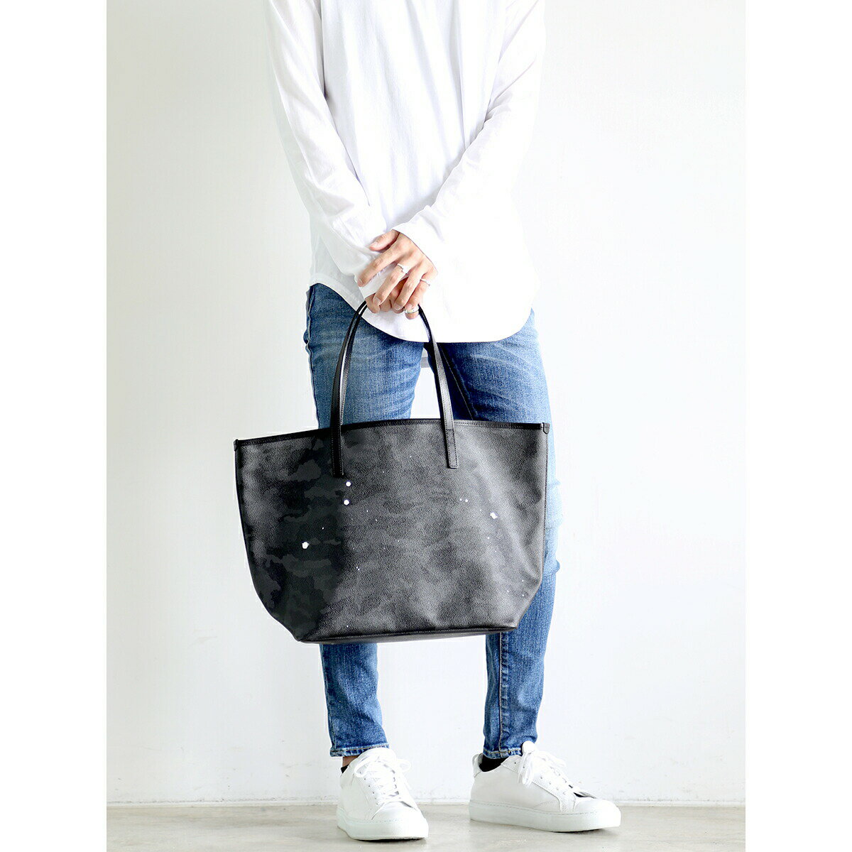 送料無料 ファッション雑貨 GENTIL BANDIT ジャンティバンティ MMトートバッグ / ブラックカモ 返品交換不可