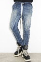 送料無料 ボトムス A.F ARTEFACT エーエフ アーティファクト DENIMD ANATOMICAL FITTED LONG PANTS / ブルー