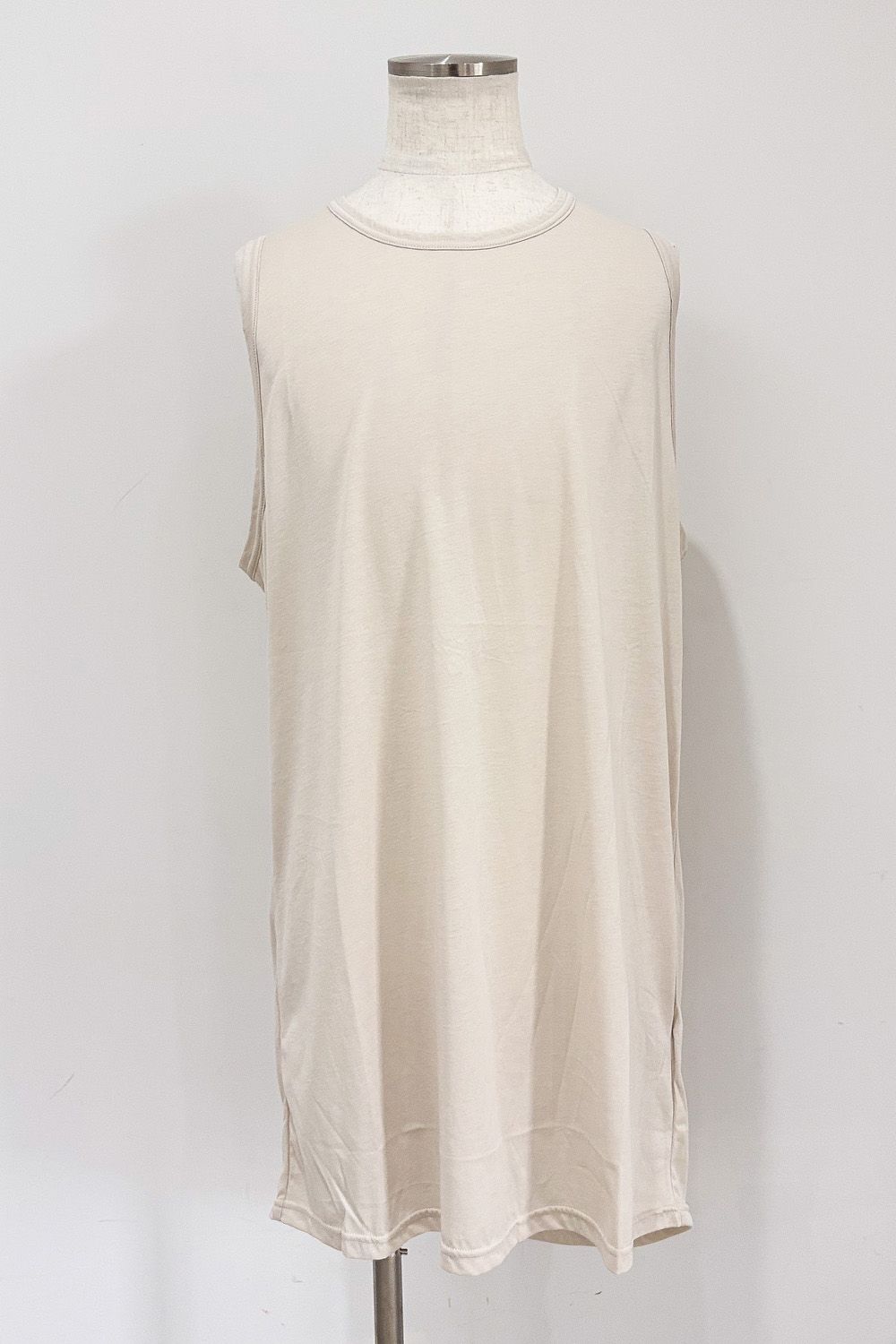 樂天商城 - 送料無料 トップス A.F ARTEFACT エーエフ アーティファクト ロングタンクトップ / LONG TANK TOP / ストーン / ag-6083-3 返品交換不可