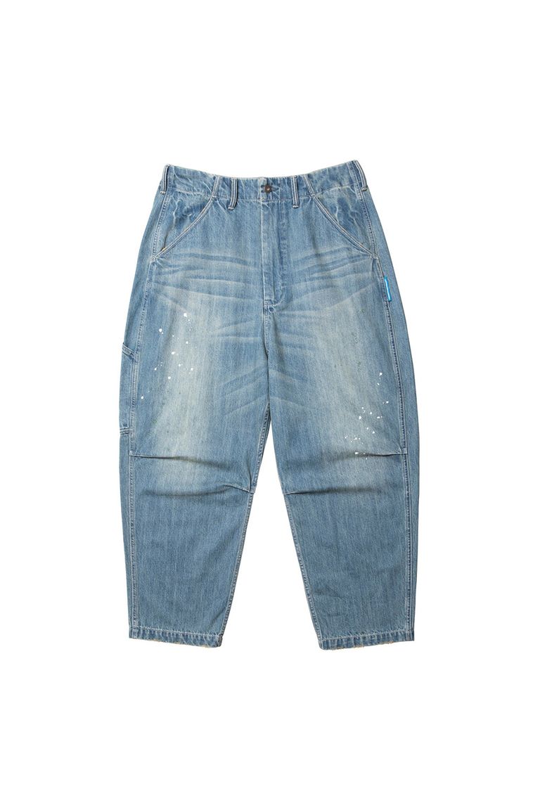 Rakuten - 送料無料 ボトムス liberaiders リベレイダース DENIM SARROUEL PANTS / ブルー