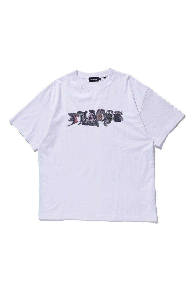 トップス XLARGE エクストララージ LETTERING S/S TEE / ホワイト 返品交換不可