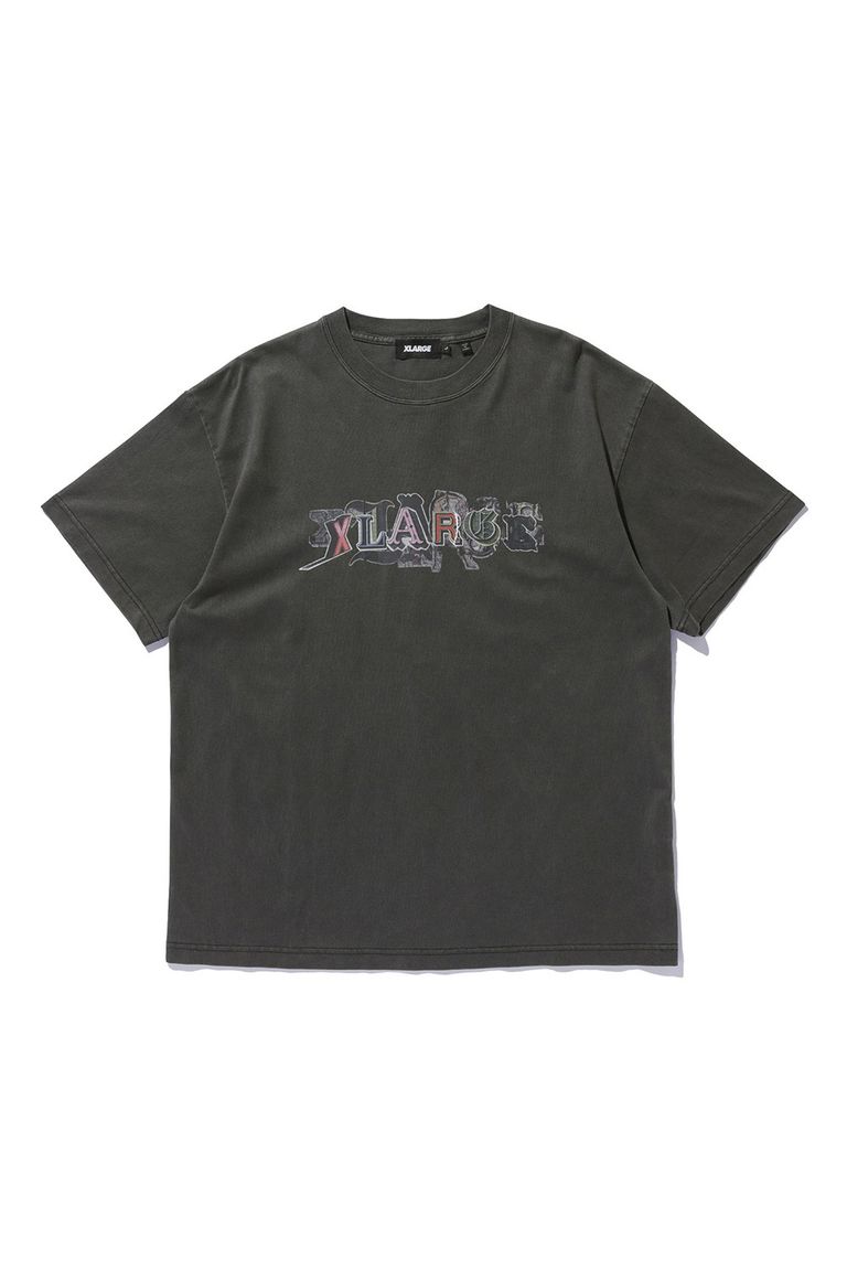 Hawaiian - トップス XLARGE エクストララージ LETTERING S/S TEE / ブラック 返品交換不可