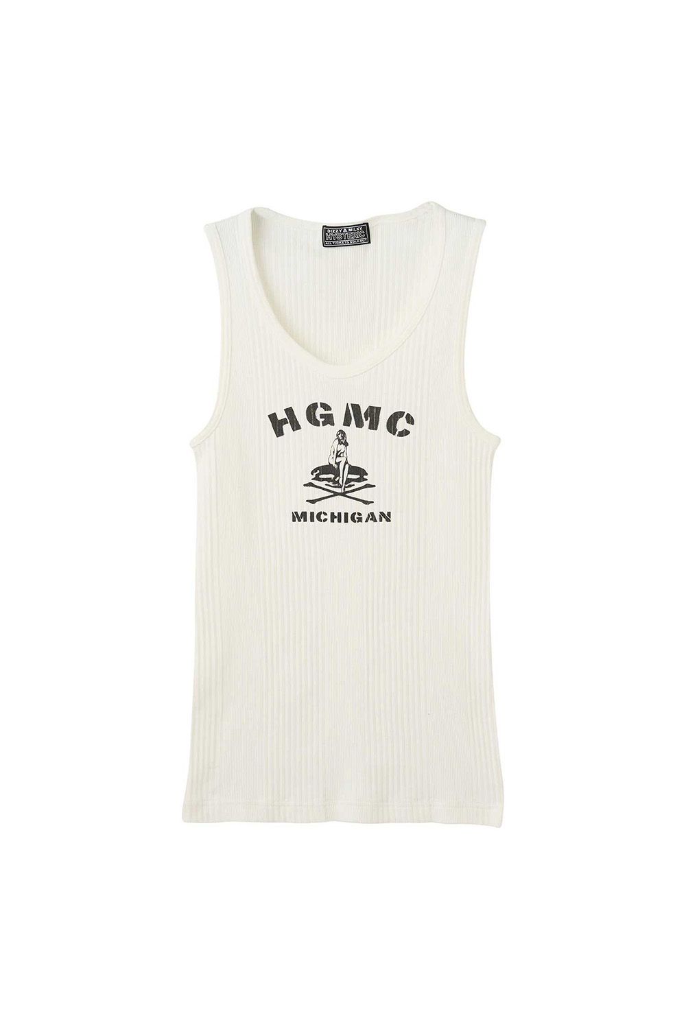 樂天商城 - 送料無料 トップス HYSTERIC GLAMOUR ヒステリックグラマーHGMC タンクトップ / ホワイト 返品交換不可