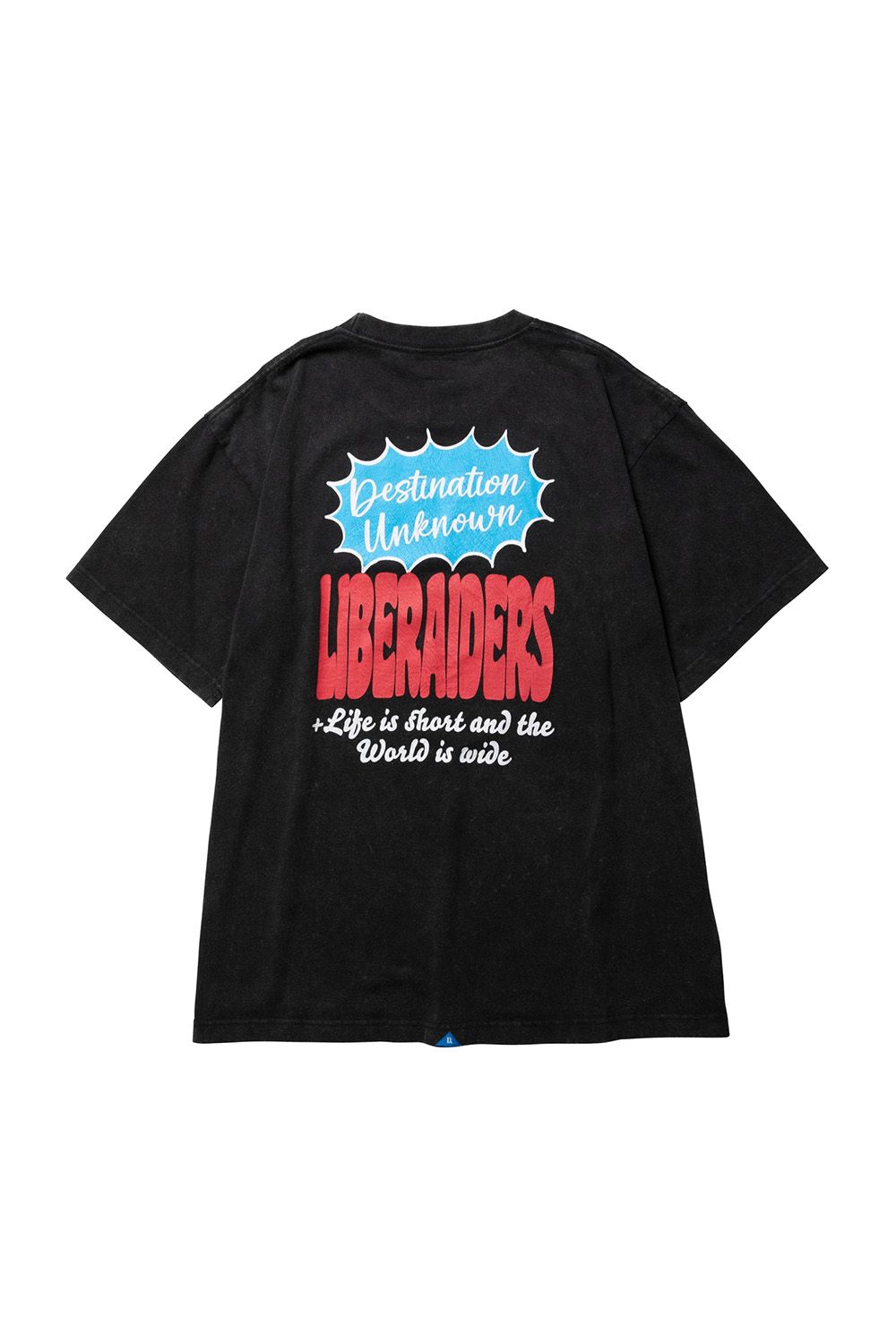 樂天商城 - トップス liberaiders リベレイダース DIALOGUE BALLOON TEE / ブラック 返品交換不可