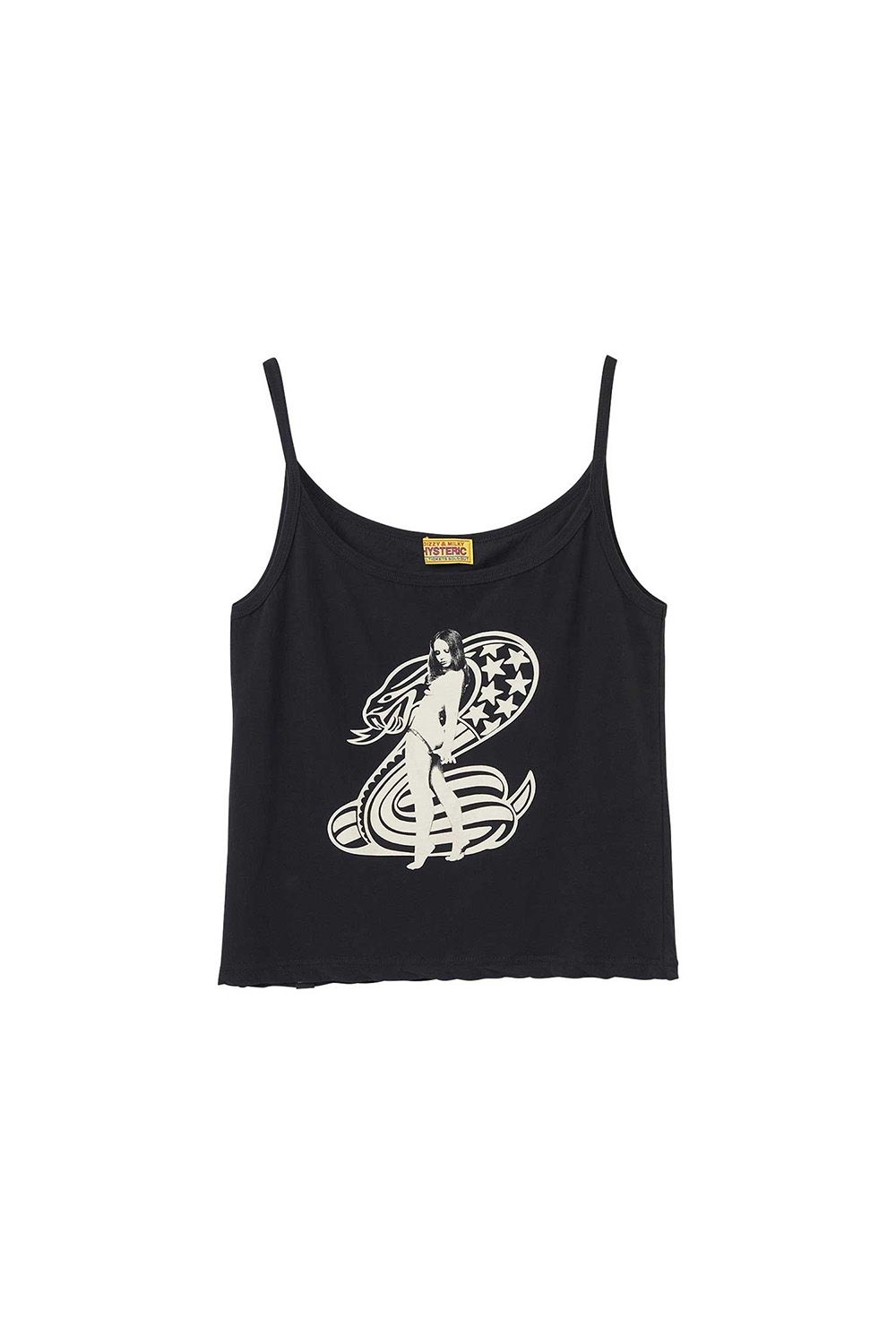 樂天商城 - 【正規店より即日発送、送料無料】 トップス HYSTERIC GLAMOUR ヒステリックグラマー COBRA キャミソール / ブラック 返品交換不可