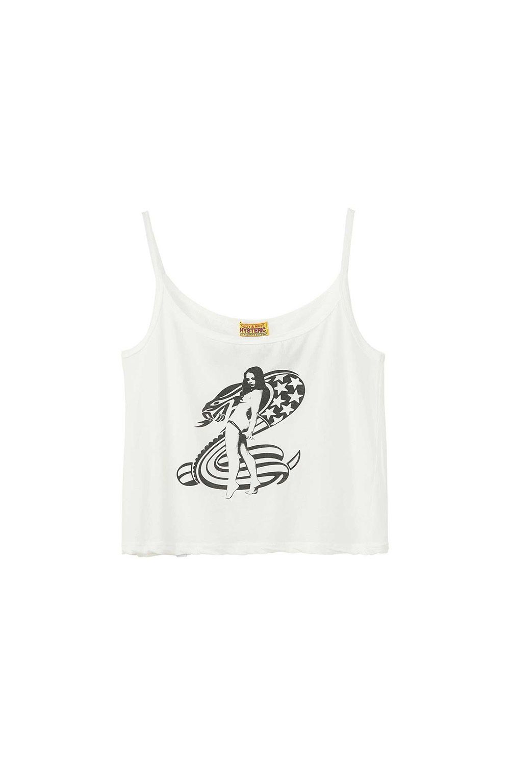 樂天商城 - 【正規店より即日発送、送料無料】 トップス HYSTERIC GLAMOUR ヒステリックグラマー COBRA キャミソール / ホワイト 返品交換不可