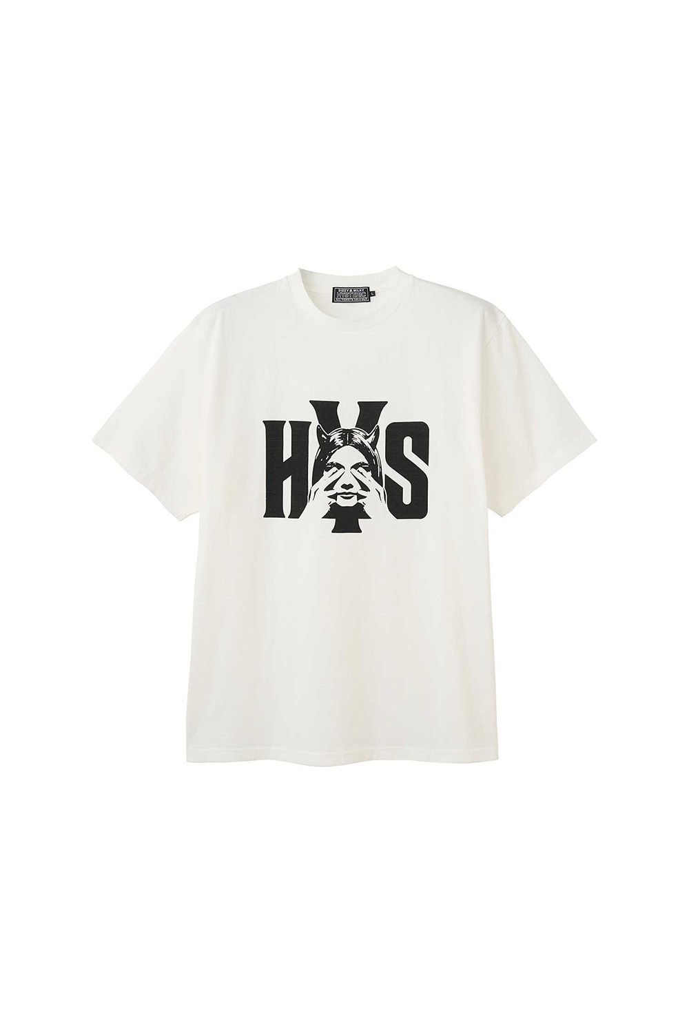 乐天商城 - 【正規店より即日発送、送料無料】トップス HYSTERIC GLAMOUR ヒステリックグラマー SEE NO EVIL Tシャツ / ホワイト 返品交換不可