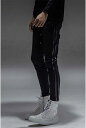 セール商品 30%OFF 送料無料 ボトムス RESOUND CLOTHING リサウンドクロージング BLIND LINE NYLON PT / ブラック×ブ...