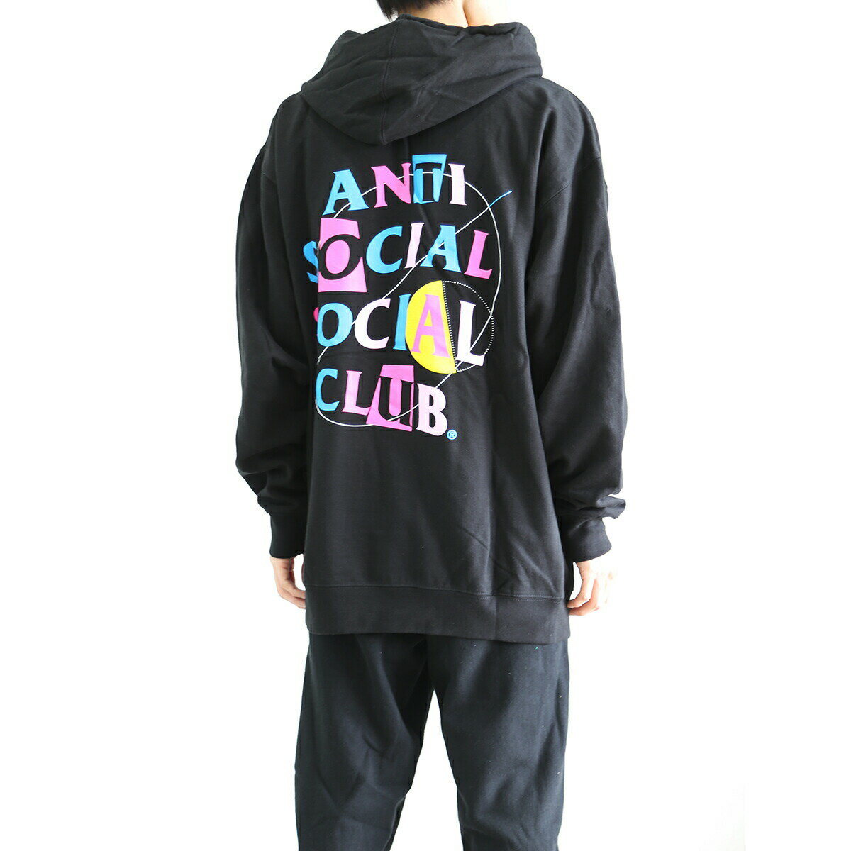 セール商品 50%OFF 送料無料 トップス Anti Social Social Club アンチソーシャルソーシャルクラブ MOODBORED BLACK HOODIE / ブラック 返品交換不可