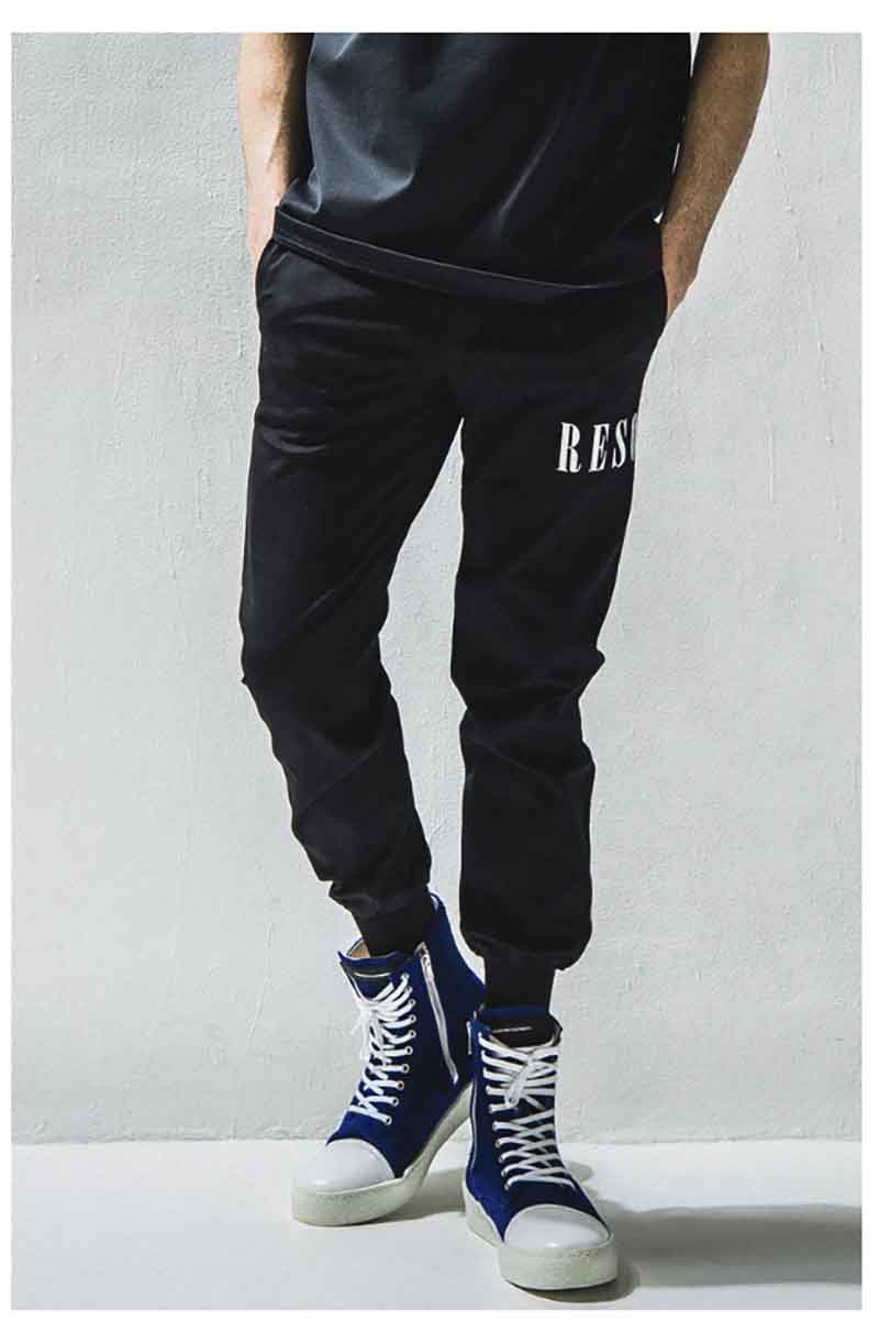 Rakuten - セール商品 30%OFF 送料無料 ボトムス RESOUND CLOTHING リサウンドクロージング BILLIE PANTS / ブラック×ホワイト 返品交換不可