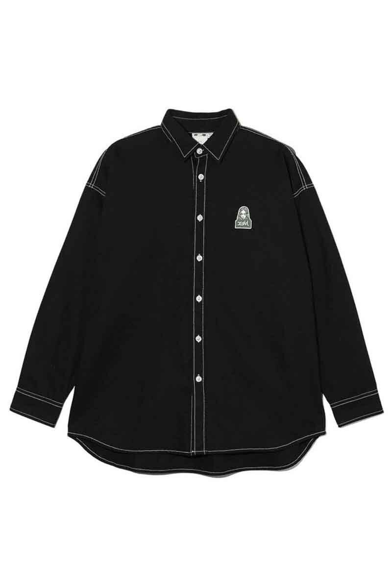 Z[i 30%OFF  gbvX X-girl GbNXK[ FACE PATCH L/S SHIRT / ubN ԕis