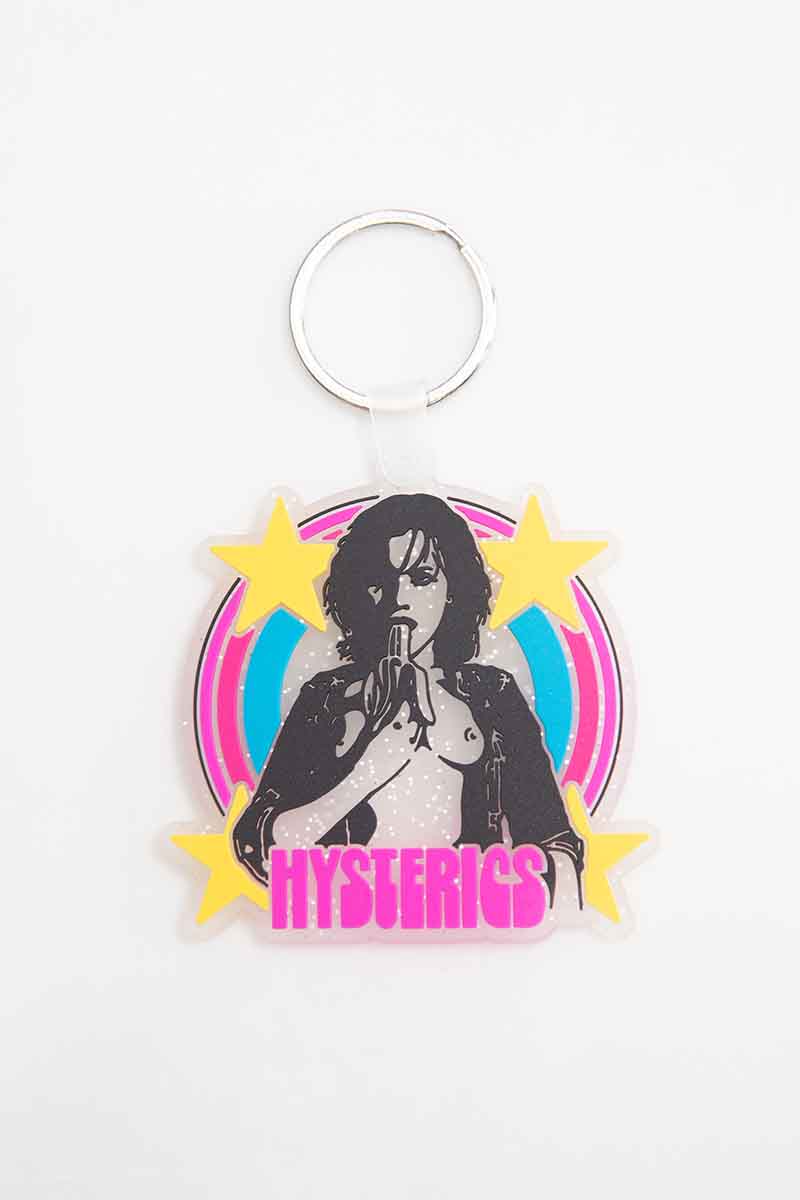 送料無料 ファッション雑貨 HYSTERIC GLAMOUR ヒステリックグラマー WOMAN BANANA キーホルダー / ホワイト