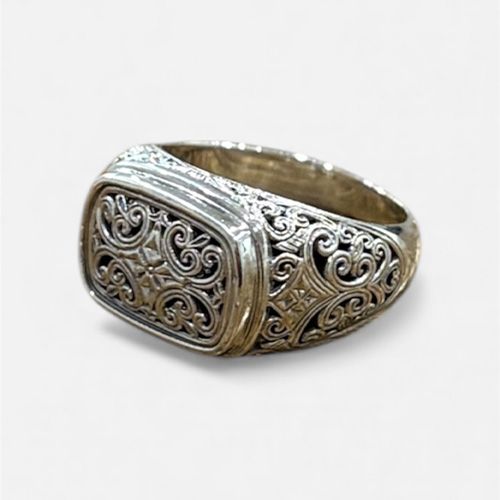 Valuation shareのお取り寄せ 送料無料 アクセサリー gerochristo ジェロクリスト Mediterranean Ring in Sterling Silver / GR133 返品交換不可｜アングル3