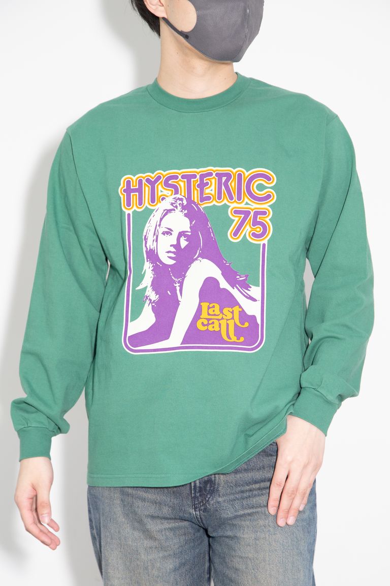 Rakuten - 送料無料 トップス HYSTERIC GLAMOUR ヒステリックグラマーLAST CALL 75 Tシャツ / グリーン　返品交換不可