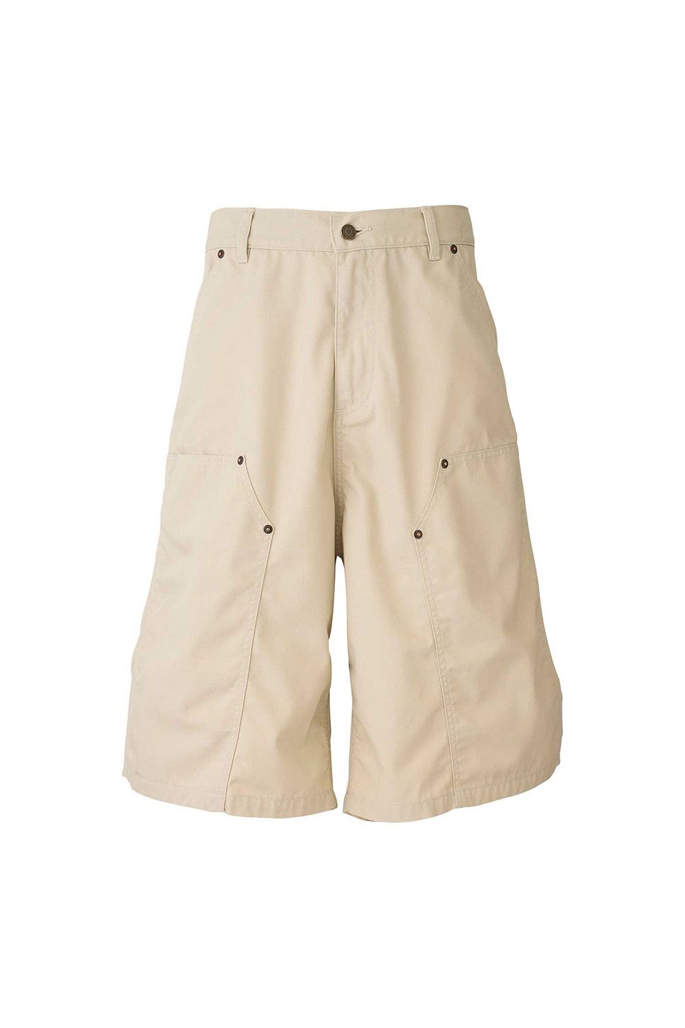 Rakuten - 送料無料 ボトムス HYSTERIC GLAMOUR ヒステリックグラマー HYSTERIC STAR ダブルニーハーフパンツ / ベージュ