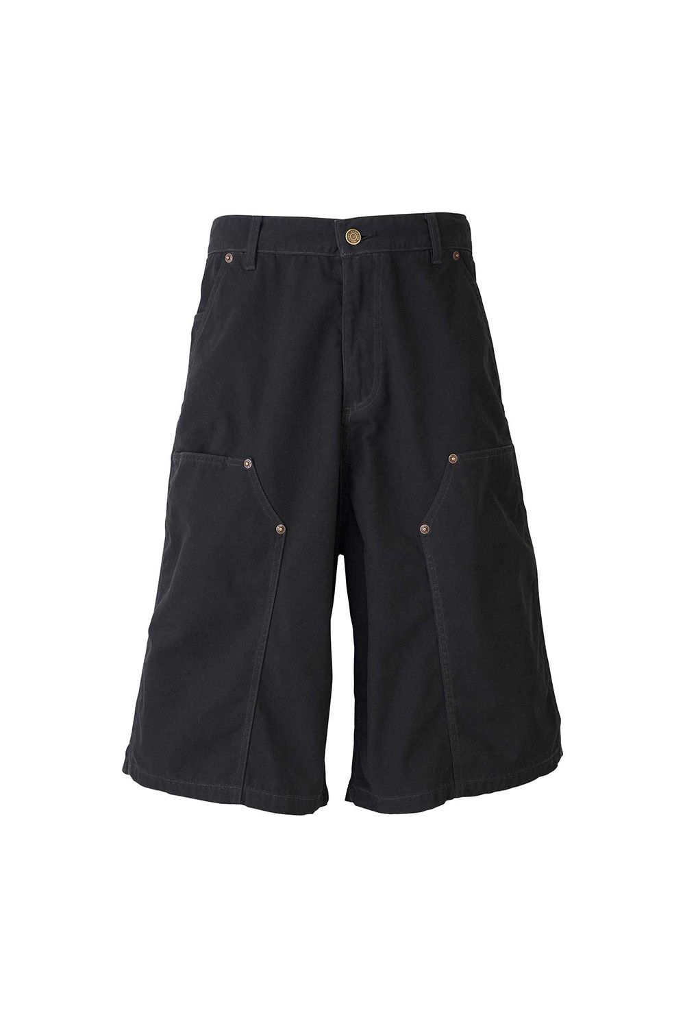 Rakuten - 送料無料 ボトムス HYSTERIC GLAMOUR ヒステリックグラマー HYSTERIC STAR ダブルニーハーフパンツ / ブラック