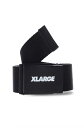 送料無料 ファッション雑貨 XLARGE エクストララージ XLARGE EZ LOC BELT / ブラック 返品交換不可