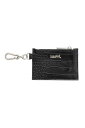 セール商品 30%OFF ファッション雑貨 X-girl エックスガール 【人気リピート商品】 FAUX CROC CARD CASE / ブラック 返品交換不...