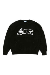 送料無料 トップス Billionaire Boys Club / Icecream ビリオネアボーイズクラブ / アイスクリーム 【ICECREAM】CRAZY COTTON SWEATSHIRT / ブラック 返品交換不可