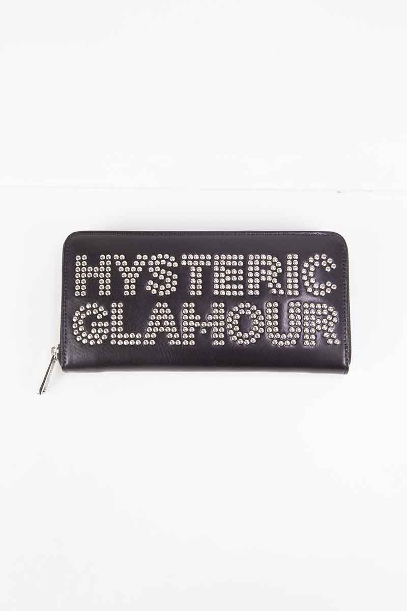 եå󻨲 HYSTERIC GLAMOUR ҥƥåޡ LOGO STUDS 󥰥å / ֥å ʸԲ