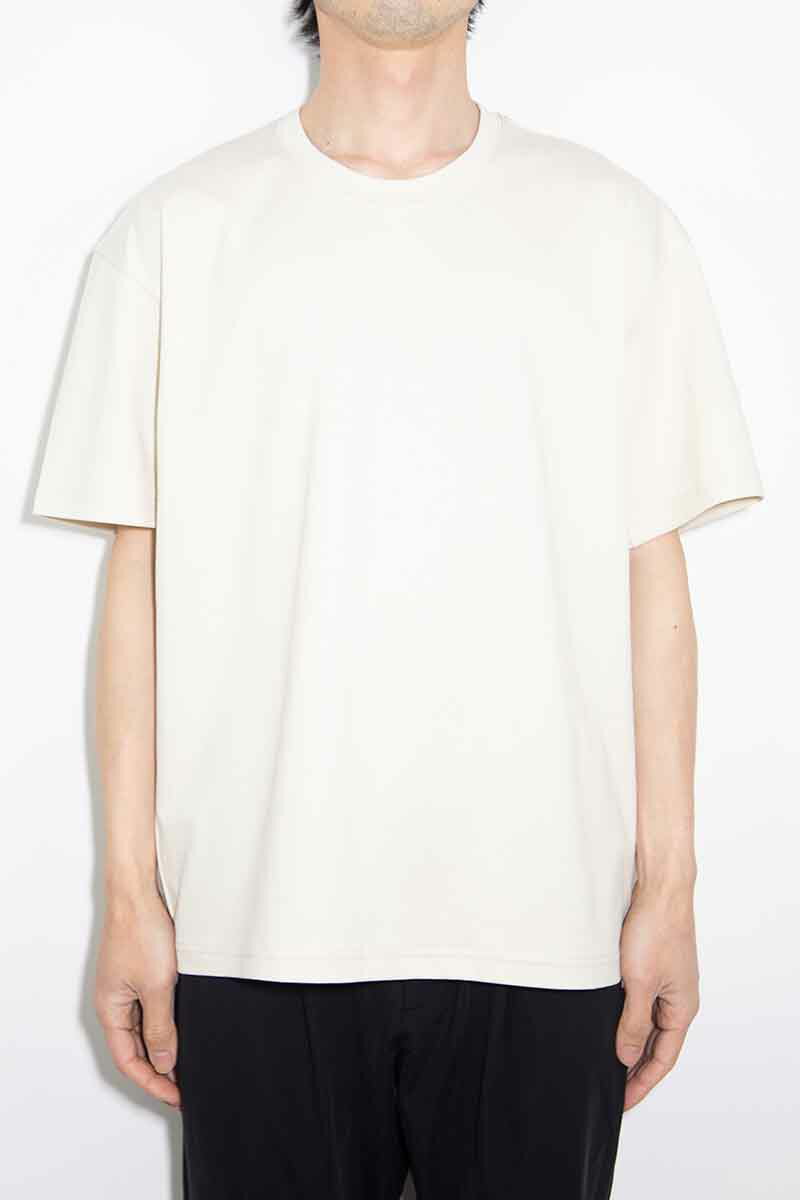Rakuten - セール商品 30%OFF 送料無料 トップス ATTACHMENT アタッチメント COTTON DOUBLE FACE OVERSIZED S/S TEE / オフホワイト 返品交換不可