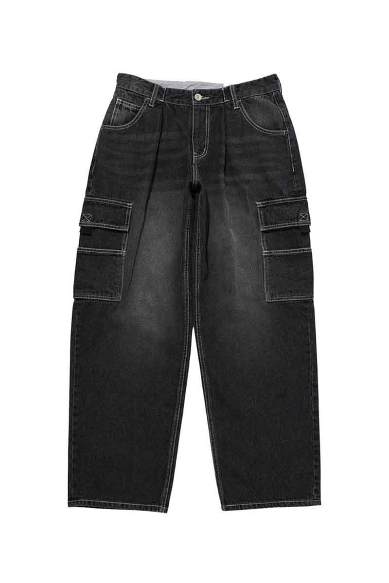  {gX X-girl GbNXK[ FACE WIDE CARGO PANTS / ubN ԕis