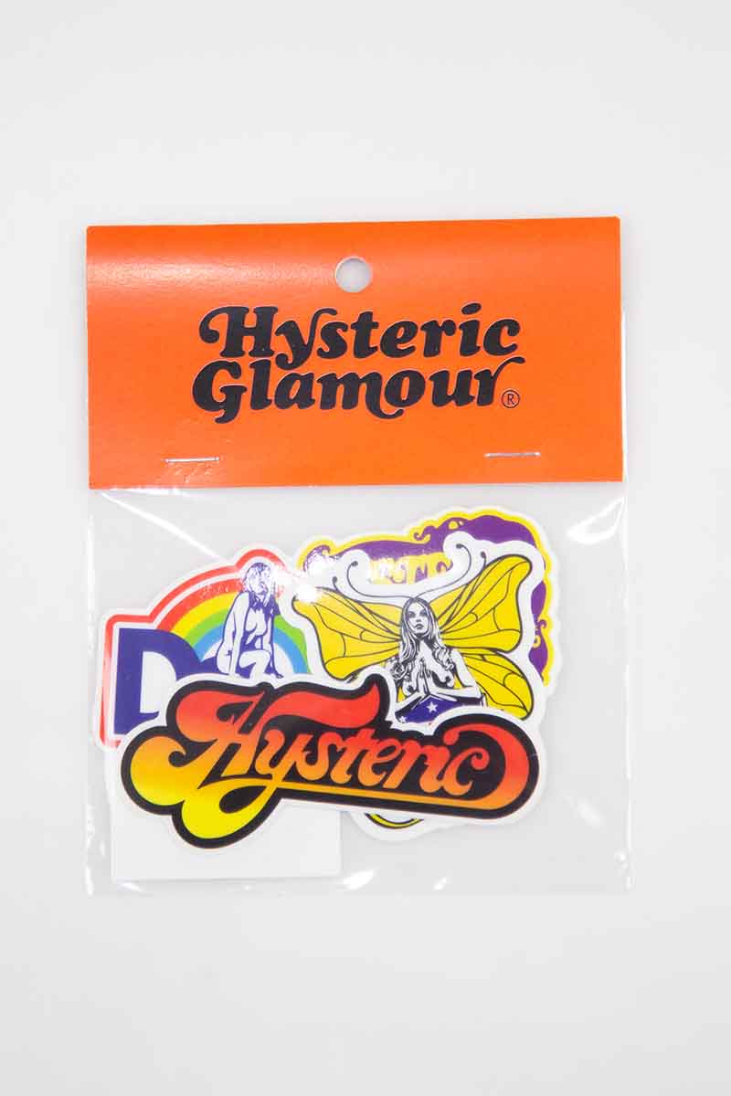 ファッション雑貨 HYSTERIC GLAMOUR ヒステリックグラマー HYSTERIC FUNHOUSE ステッカーセット / マルチ 返品交換不可