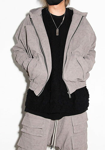 セール商品30%OFF 送料無料 トップス A.F ARTEFACT エーエフ アーティファクト フーディーブルゾン / HOODED BLOUSON / グレー / ag-12011