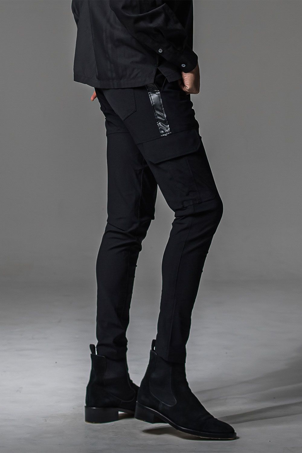 樂天商城 - 送料無料 ボトムス RESOUND CLOTHING リサウンドクロージング 【人気定番商品】Darrell cargo PT / ブラック×ブラック 返品交換不可