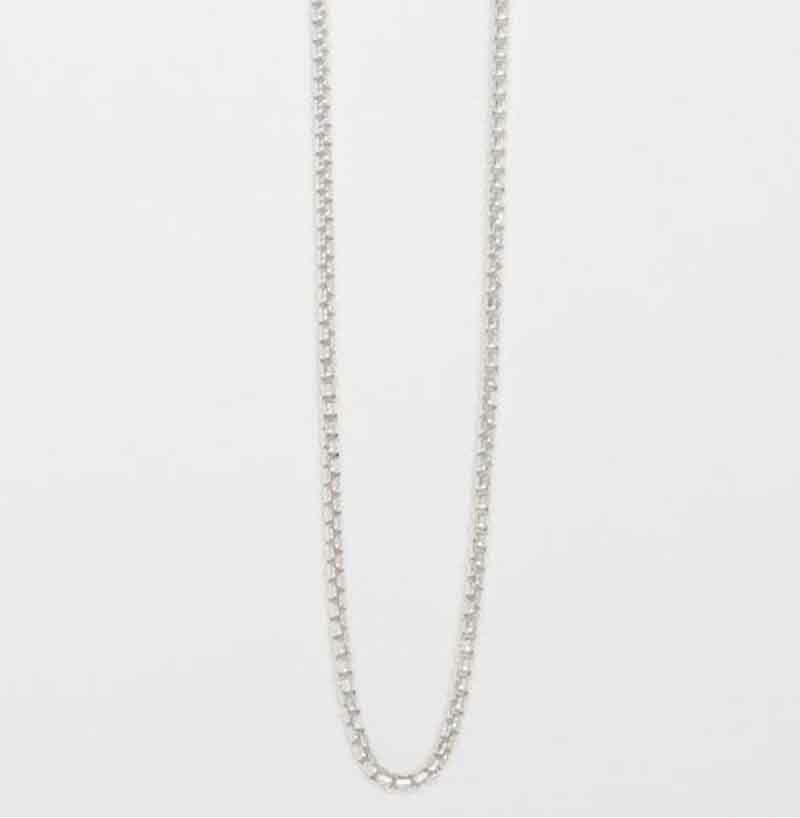 楽天Valuation shareお取り寄せ 送料無料 アクセサリー gerochristo ジェロクリスト Box Chain Necklace / GN7 50.0cm 返品交換不可