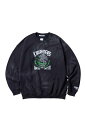 セール商品 30%OFF 送料無料 トップス liberaiders リベレイダース RADIO HITS VINTAGE CREWNECK / ブラック 返品交換不可