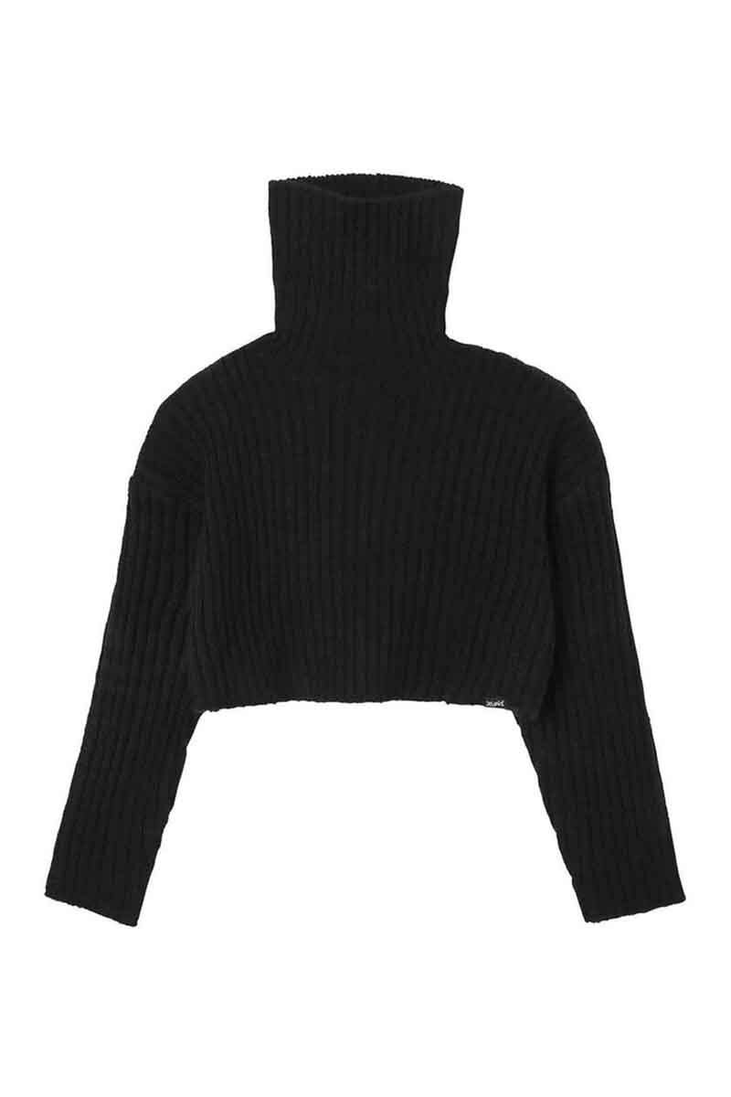 Z[i 30%OFF  gbvX X-girl GbNXK[ TURTLENECK RIB KNIT TOP / ubN ԕis