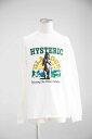 送料無料 トップス HYSTERIC GLAMOUR ヒステリックグラマー GREAT OUTDOOR Tシャツ / ホワイト