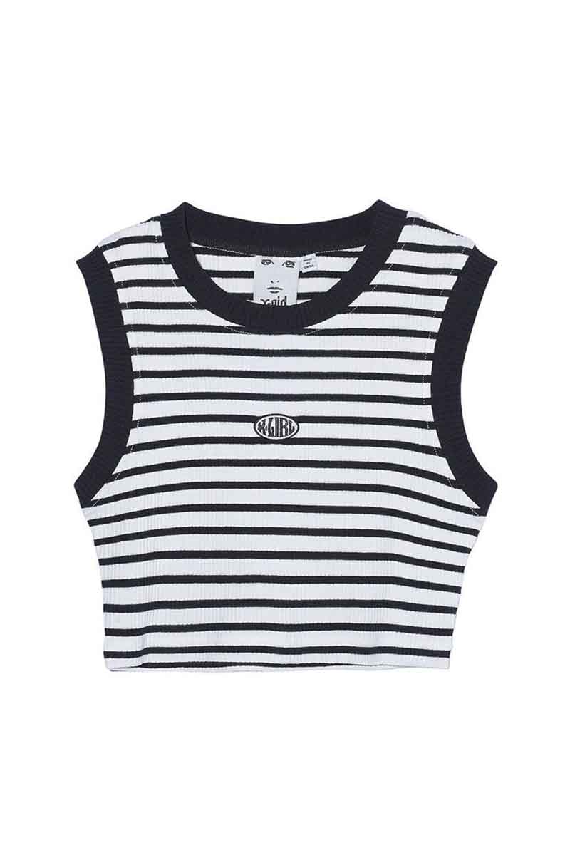  gbvX X-girl GbNXK[ OVAL LOGO TANK TOP / }`