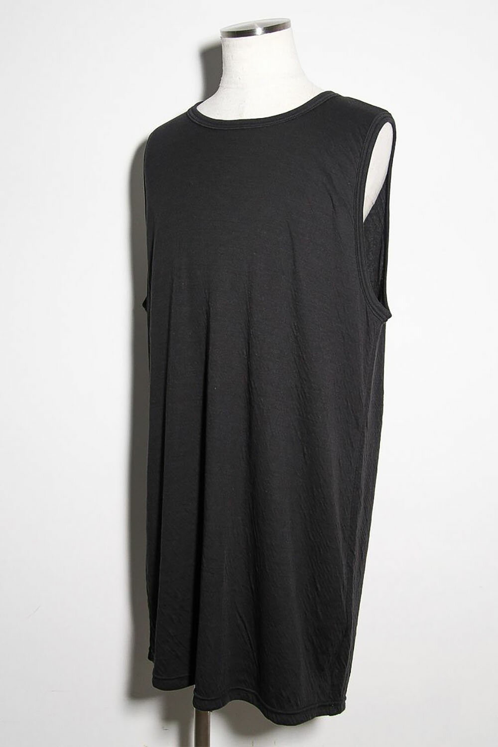 送料無料 トップス A.F ARTEFACT エーエフ アーティファクト Double Gauze Long Tank Top / ダークグレー 返品交換不可