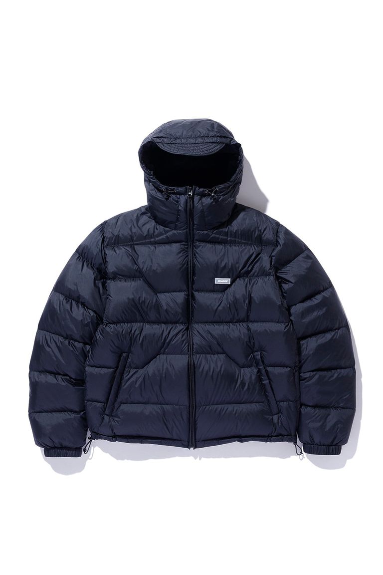 セール商品30%OFF 送料無料 アウター XLARGE エクストララージ RIPSTOP HOODED DOWN JACKET / ブラック