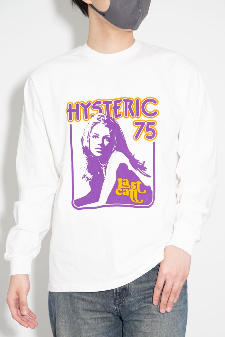 樂天商城 - 送料無料 トップス HYSTERIC GLAMOUR ヒステリックグラマーLAST CALL 75 Tシャツ / ホワイト　返品交換不可