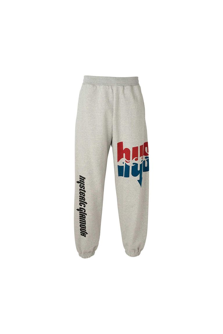 送料無料 ボトムス HYSTERIC GLAMOUR ヒステリックグラマー HYS FLARE LOGO スウェットパンツ / グレー