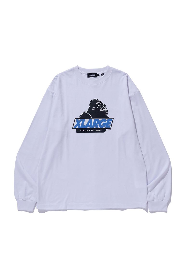 樂天商城 - トップス XLARGE エクストララージ OLD OG L/S TEE / ホワイト 返品交換不可