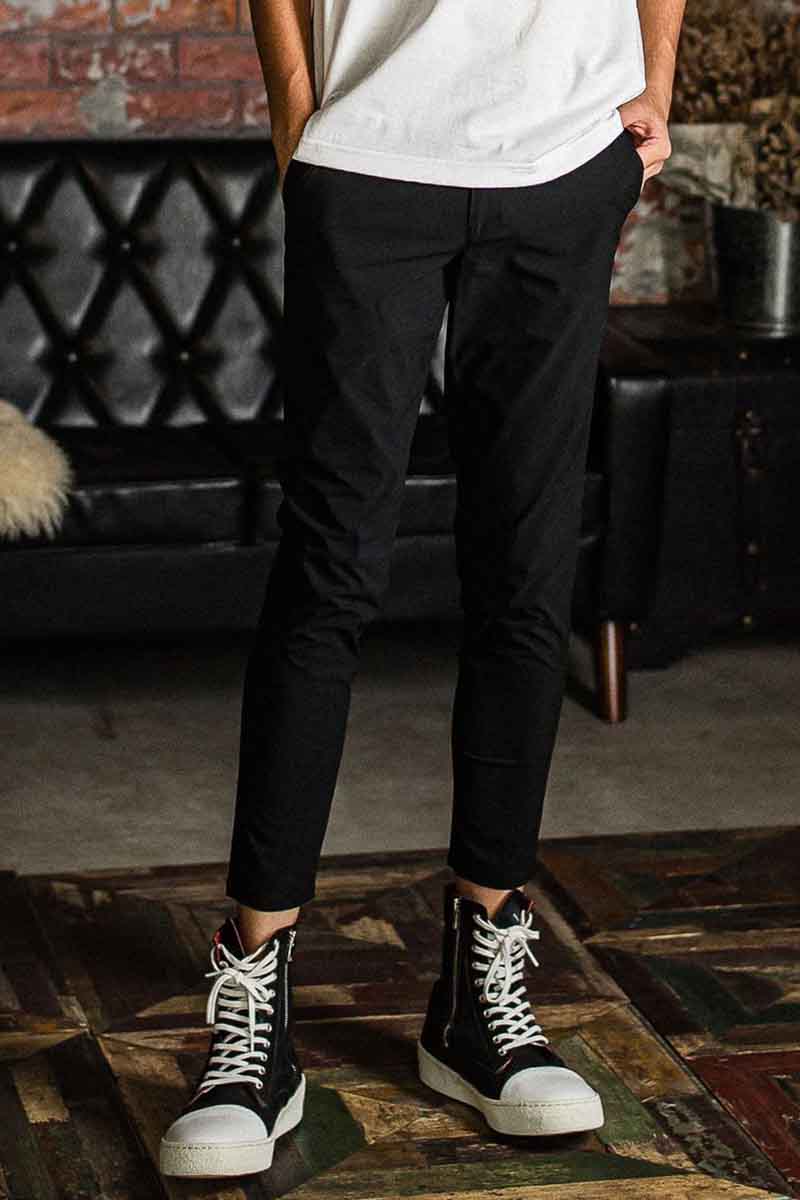 セール商品 30%OFF 送料無料 ボトムス RESOUND CLOTHING リサウンドクロージング PAT TIGHT EASY PANTS / ブラック 返品交換不可