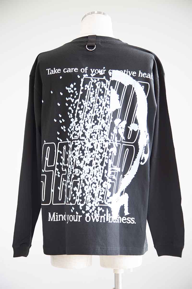 Rakuten - セール商品 30%OFF 送料無料 トップス mindseeker マインドシーカー Creative Health L/S Tee / ブラック 返品交換不可