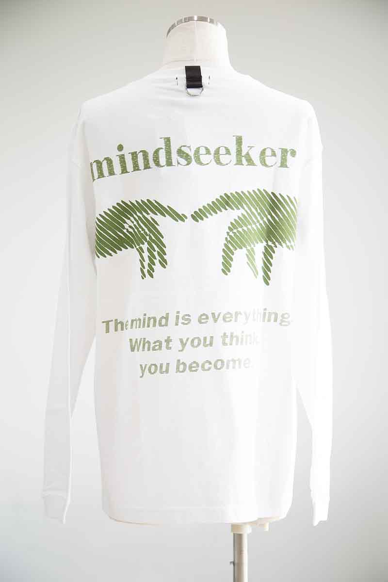 Rakuten - セール商品 30%OFF 送料無料 トップス mindseeker マインドシーカー Massage L/S Tee / ホワイト 返品交換不可